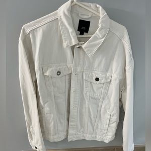 Men’s White Jean Jacket